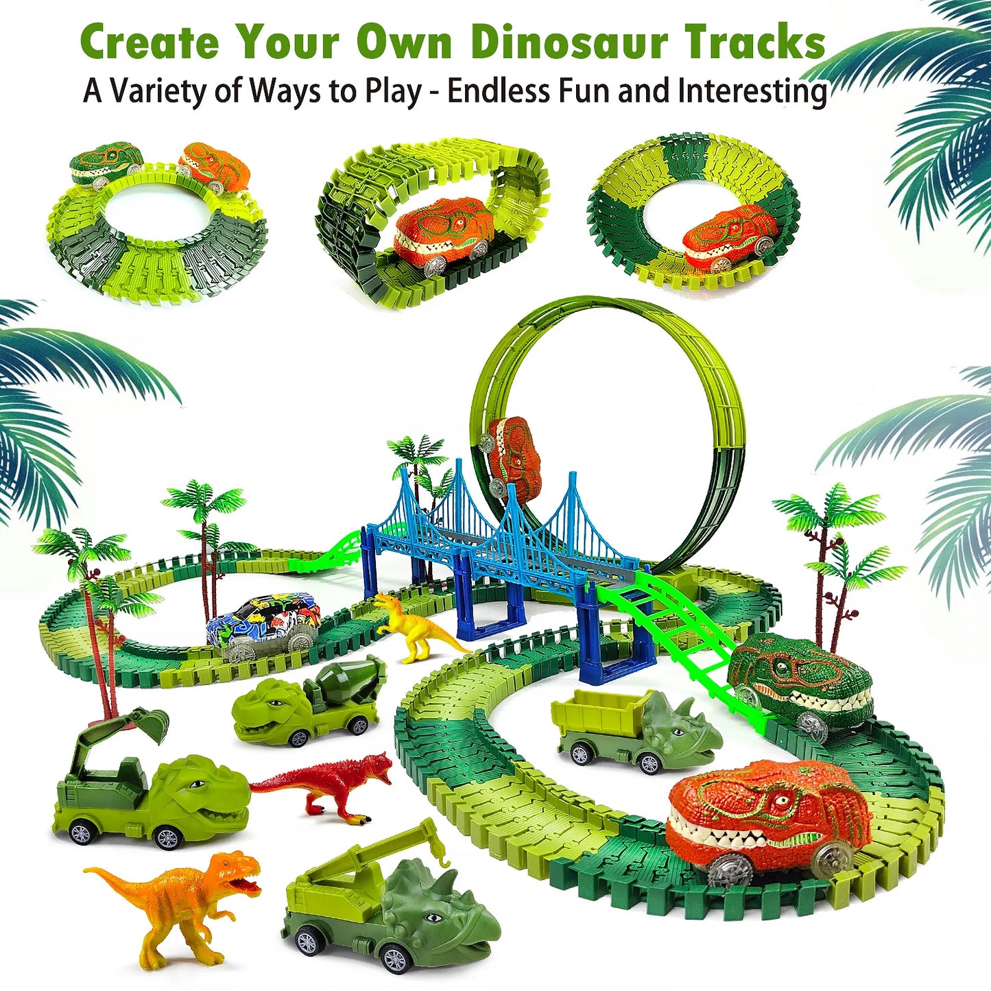 Build It Dino Track